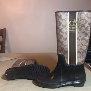 Coach Rain boots